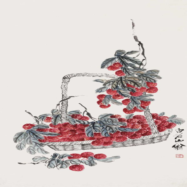 齐白石 红利图 立轴