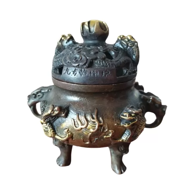 大明宣德九龙乾坤炉
